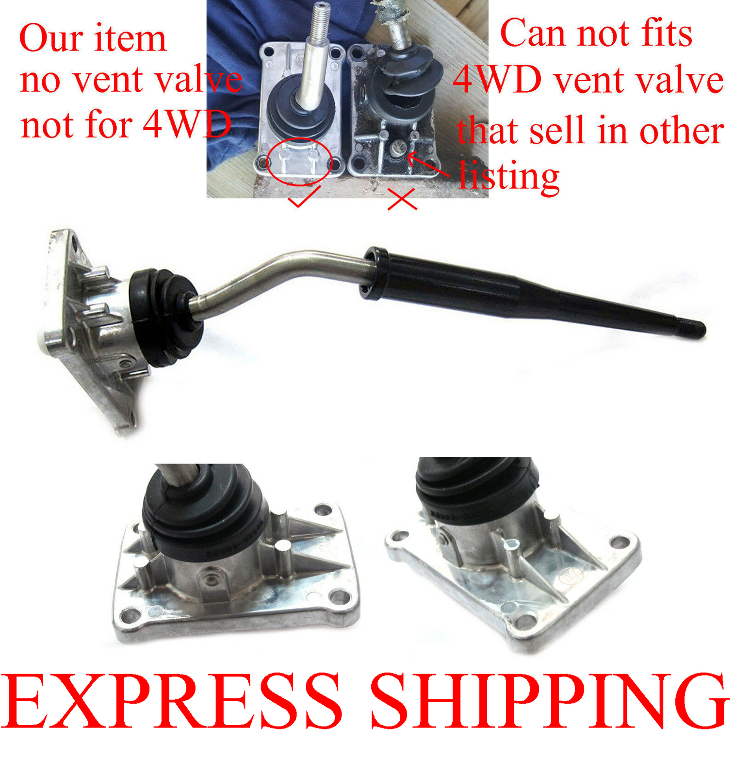 Manual Gear Shift Shifter Lever 4 Bolt 5 Speed For Toyota Pickup Truck 89-97 90