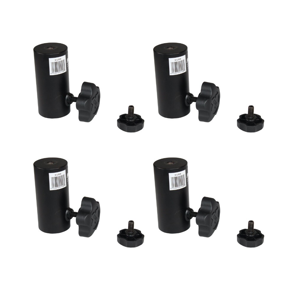 Pack of 4x Pro X Universal Compact Single Stud Lighting Mount