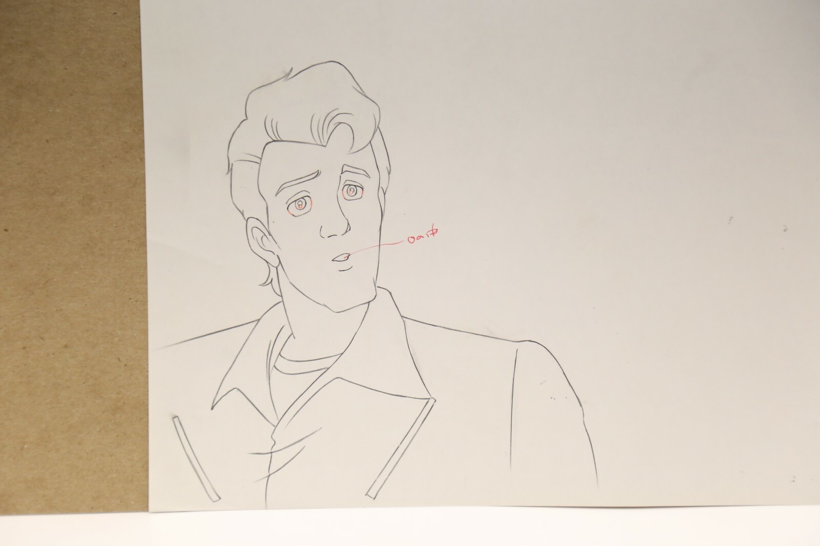 GhostBusters Original Production Drawing And Cel 76-7 Used Cond.