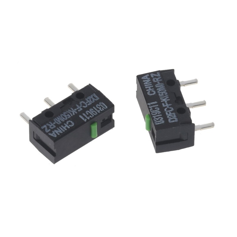 2 Pieces Mouse Micro Switch Fretting Button Suitable for Mouse