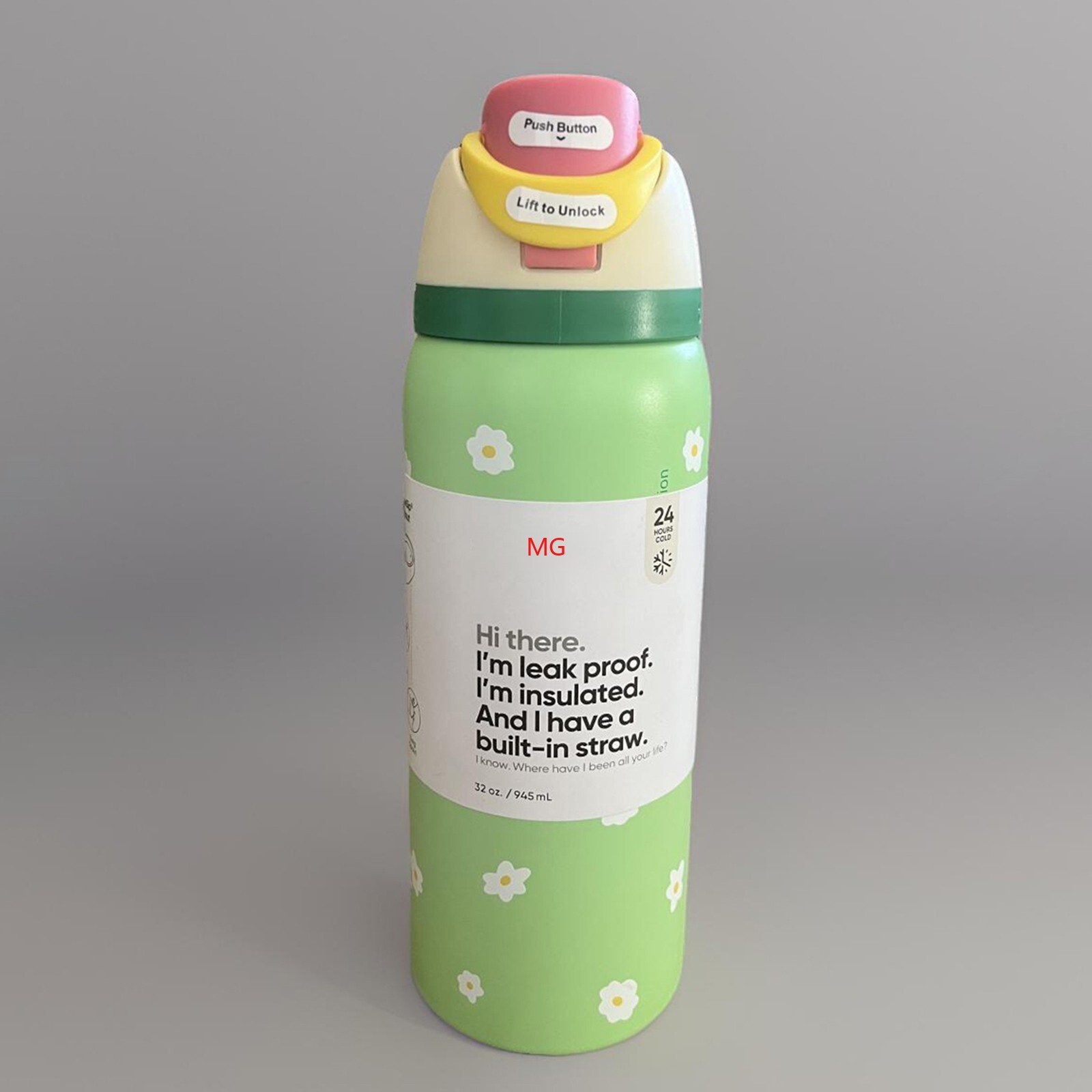 Owala 32oz FreeSip Darling Daisy UO Exclusive Stainless Steel Bottle