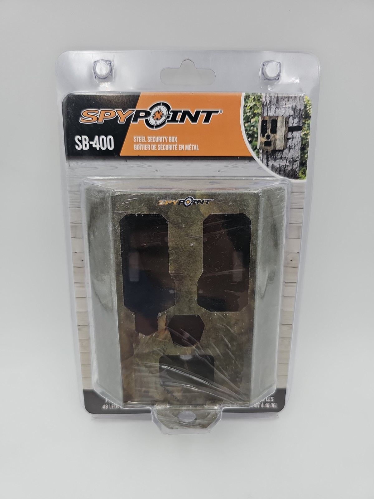 New Spypoint SB-400 Steel Security Box Camo Game Camera