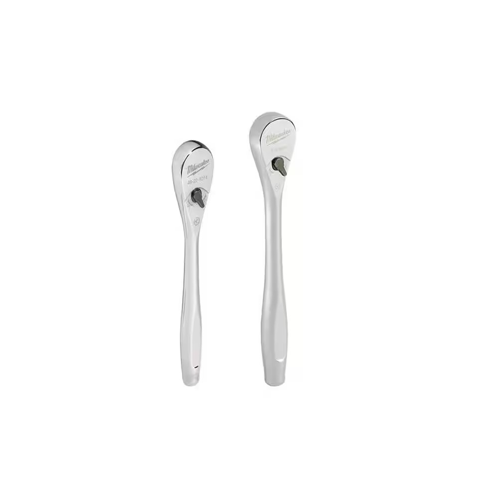 1/4 In. Drive Ratchet and 3/8 In. Drive Ratchet (2-Piece)