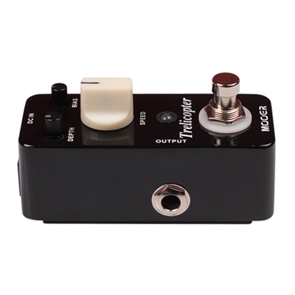 Guitar Effect Pedal True Bypass Full Trelicopter Micro Mini Optical Tremolo
