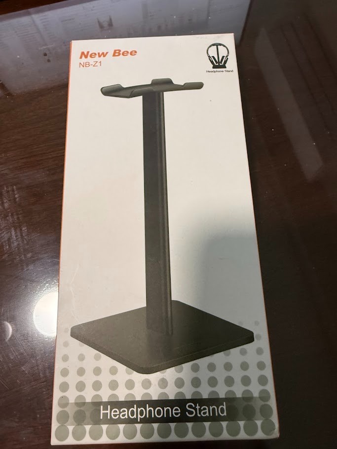 New Bee Black Headphone Stand Headset Stand Headphone Holder Aluminum Gaming