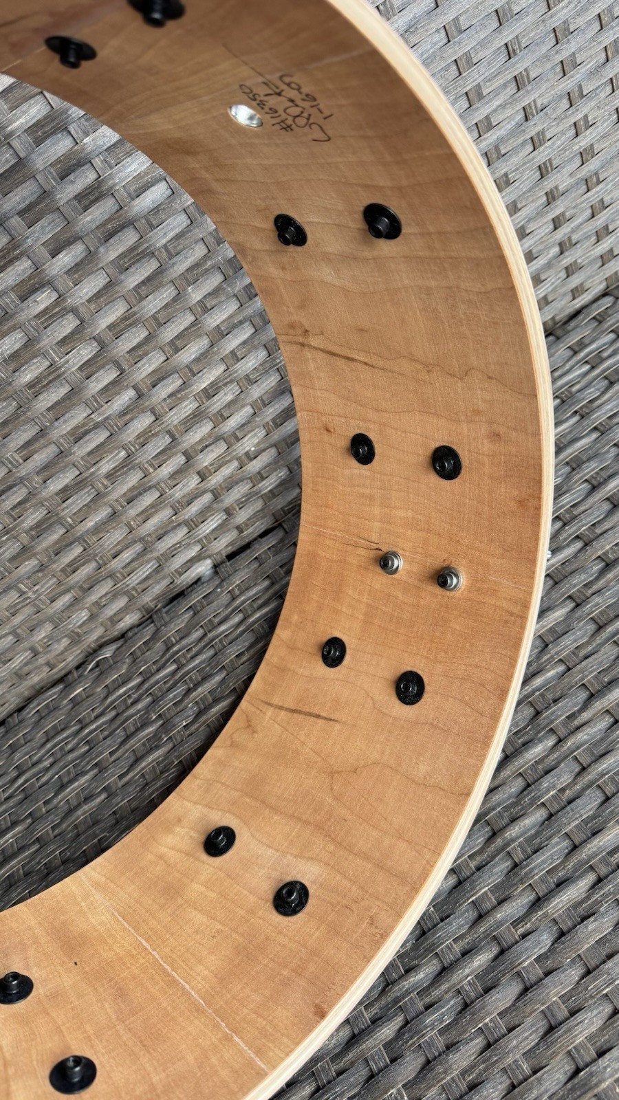 Pork Pie Cherry/Maple Snare 14x5.5 Snare Drum