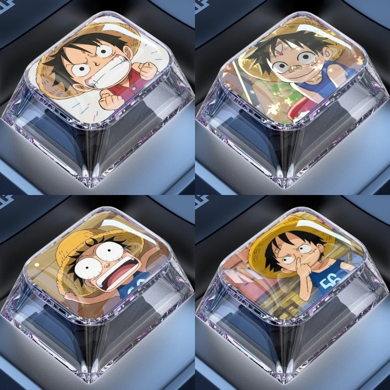 Anime Artisan Resin Keycap Handmade Custom MX Cherry Mechanical Keyboard