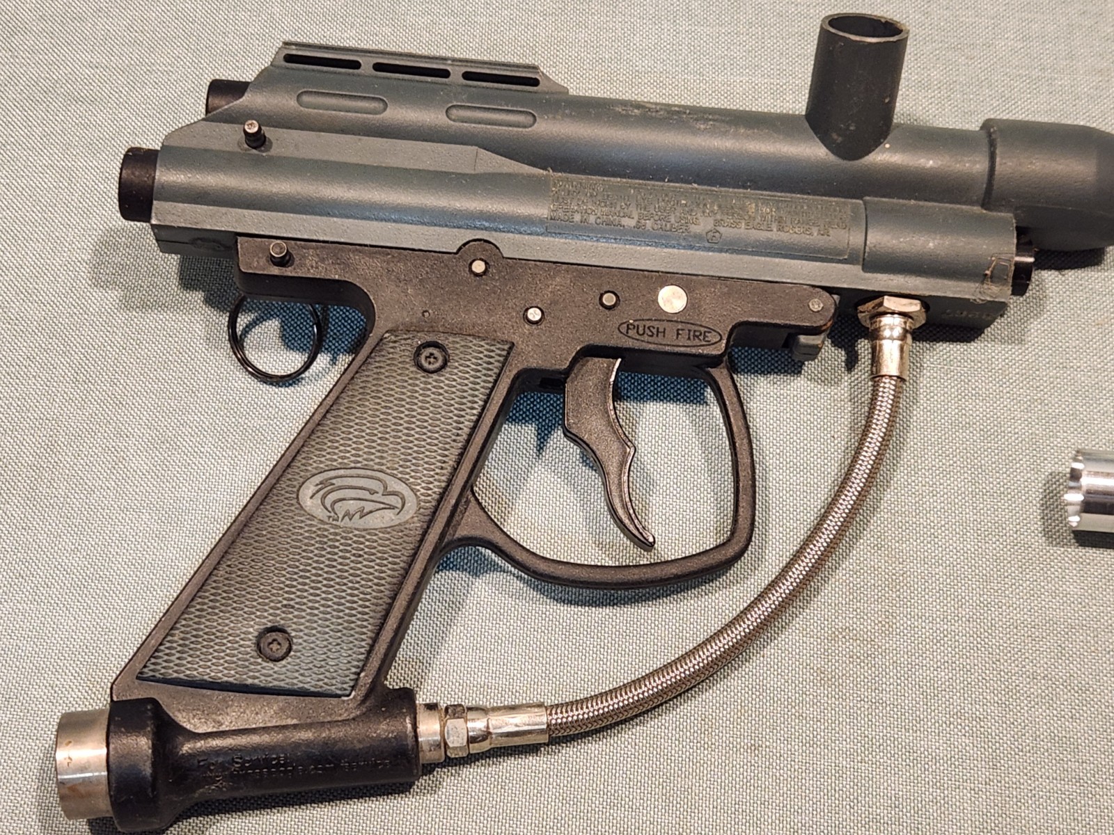 Brass Eagle Eradicator Paintball Marker Paintball Gun (Untested, As-is)