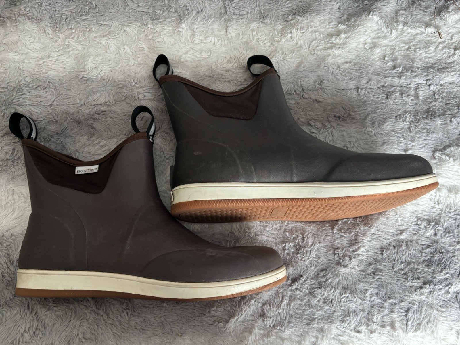 Frog Toggs Waterproof Deck Boots Size 10