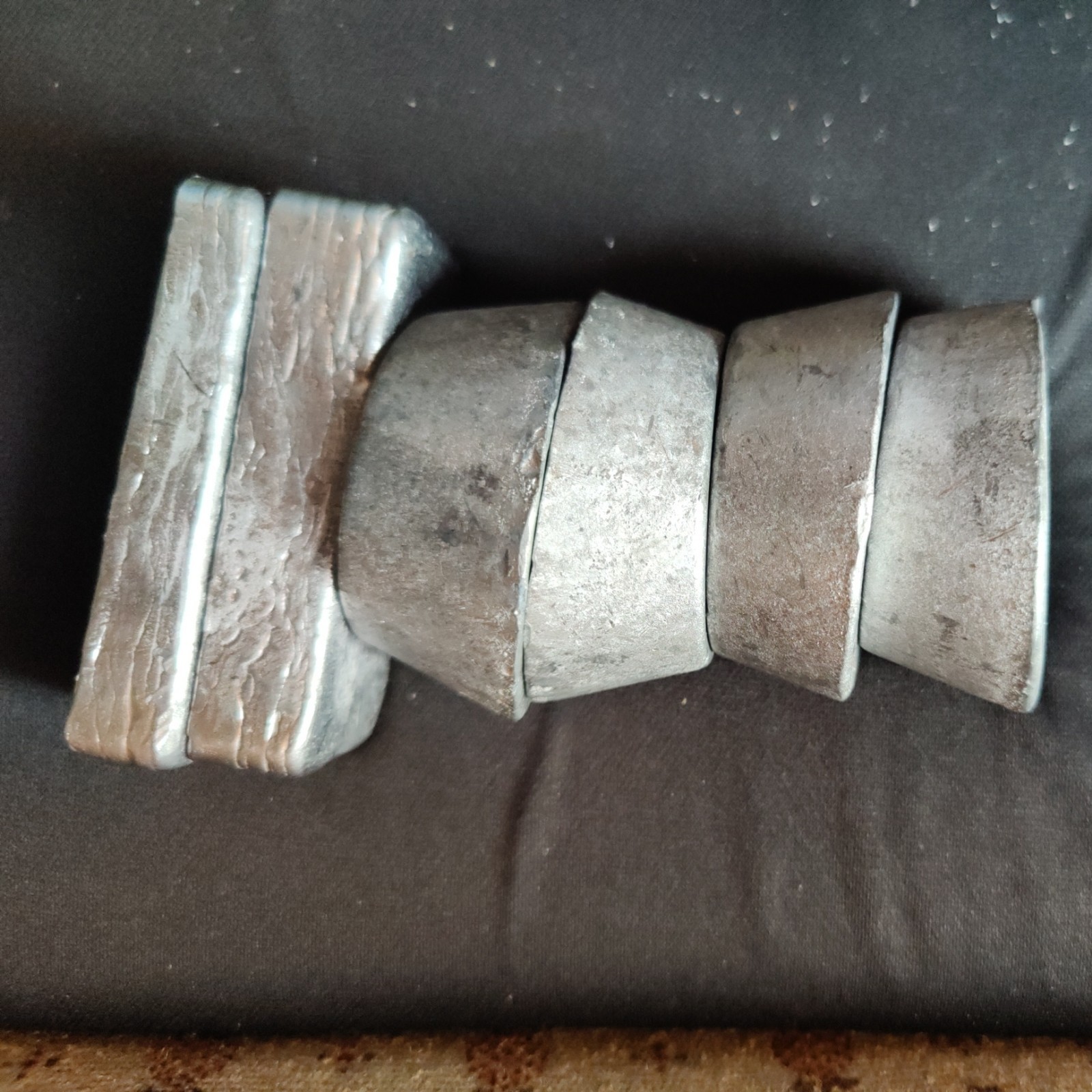 lead ingots 10+ lbs from tire weights