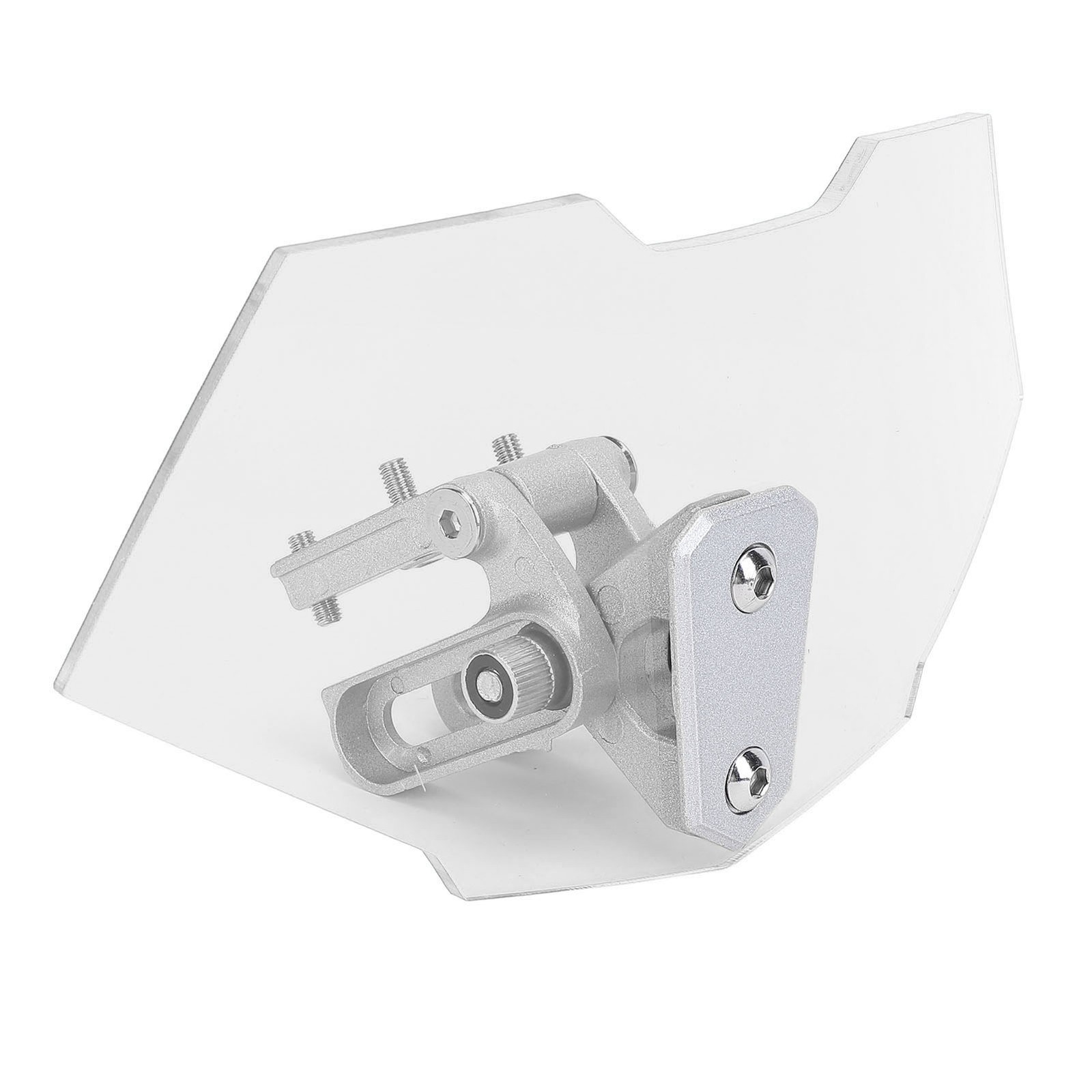 Motorcycle Acrylic Heightened Adjustable Clip On Wind Deflector HYPD