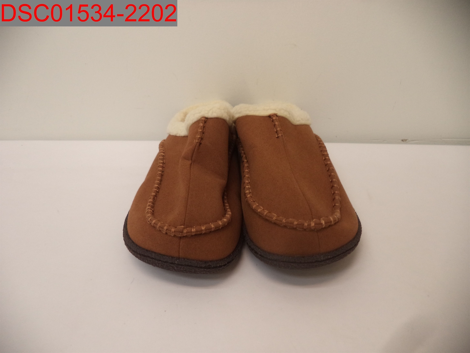 Nordstrom Rack Men's Tan Galena Faux Fur Lined Slipper, XL (13-14) 439109463858