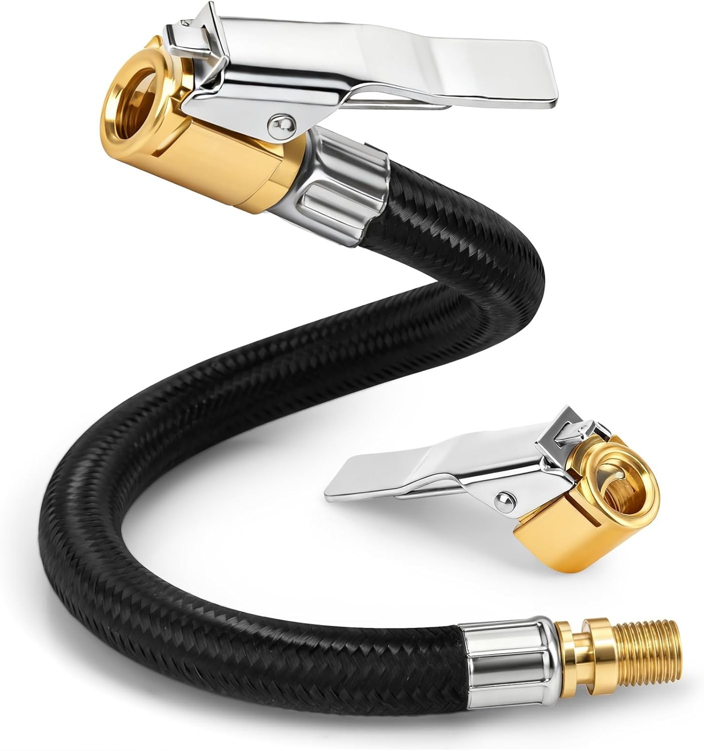 Quick Air Release Extention Hose for Tire Inflators | Portable Air Compressor