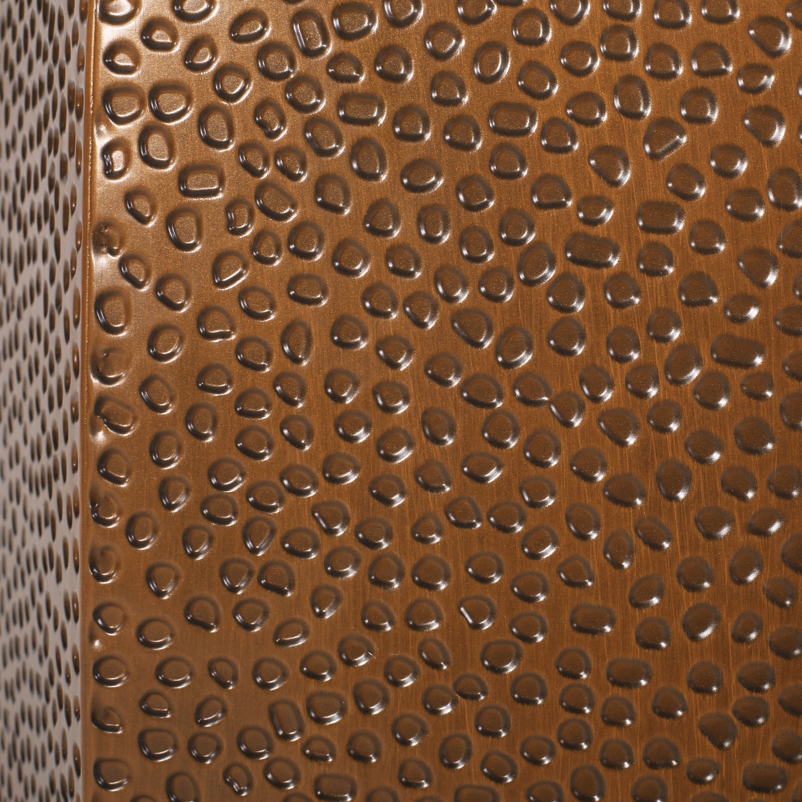 [New]METAL HAMMERED END TABLE