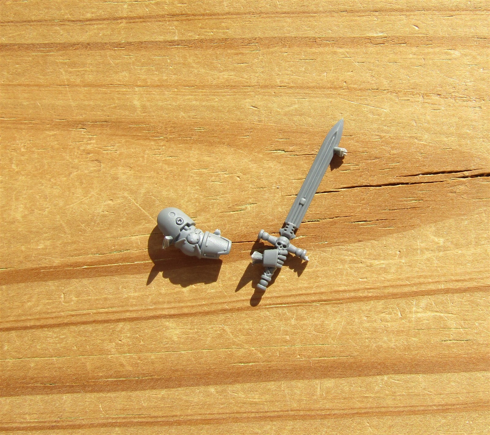 40K Space Marines Legion Mark III Tactical Sgt Power Sword Arm Bits