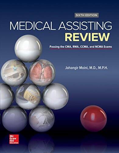 Medical Assisting Review: Passing The CMA, RMA, and CCMA Exams - VERY GOOD