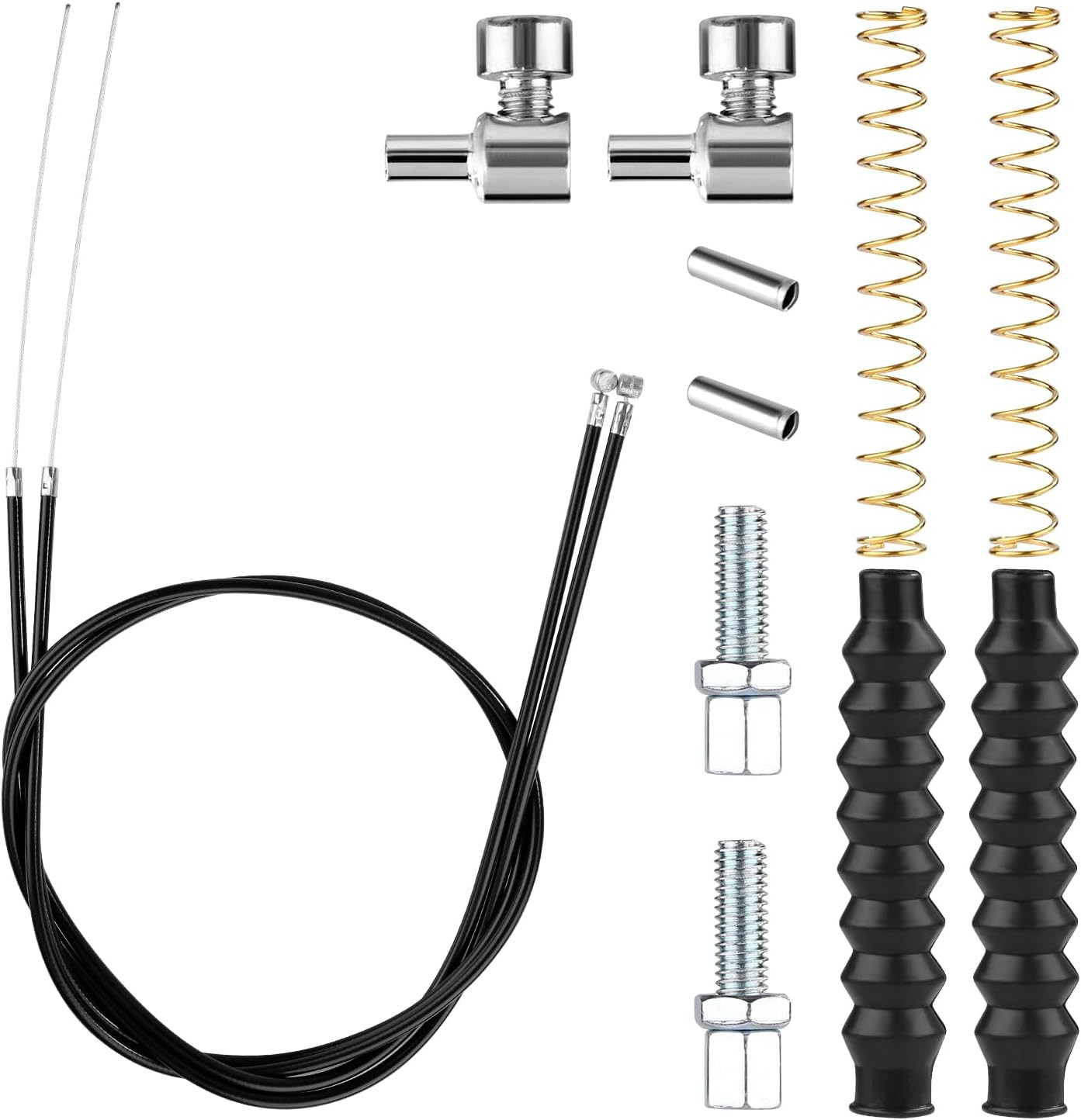 14Pcs Rollator Brake Cable Replacement Parts, Walker Parts Rollator Brake Cable