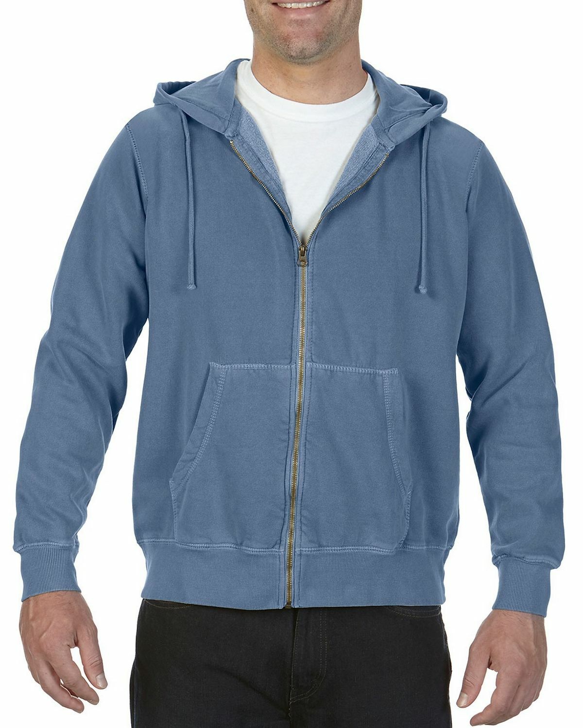 Comfort Colors Men's Adult Full-Zip Hooded Sweatshirt 1568