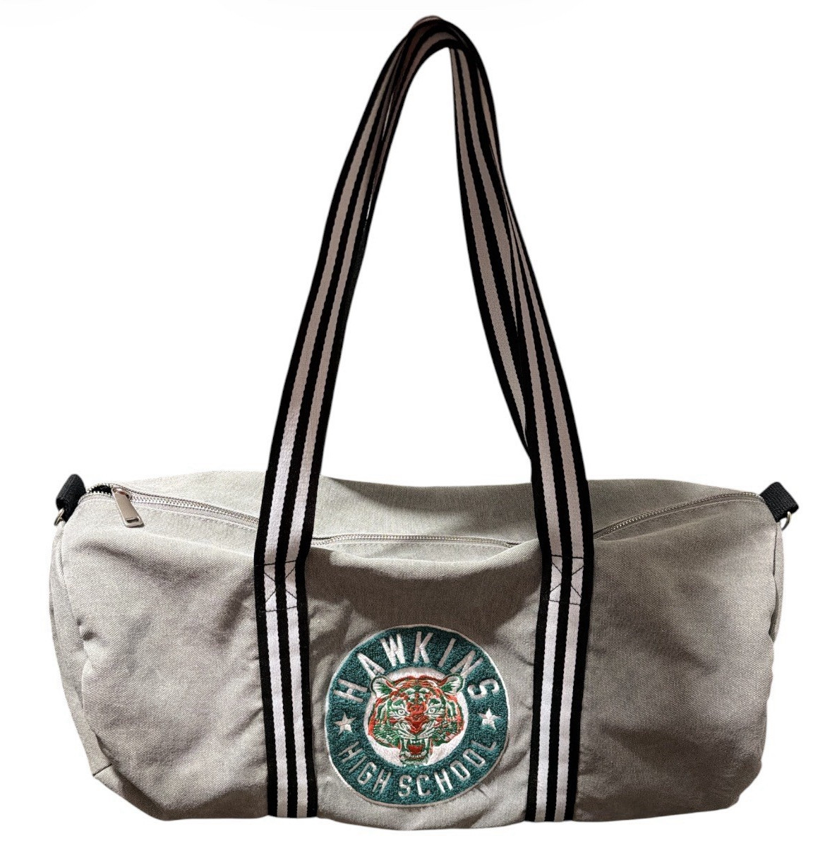 Stranger Things Hawkins High School Large Canvas Zip Duffle Bag