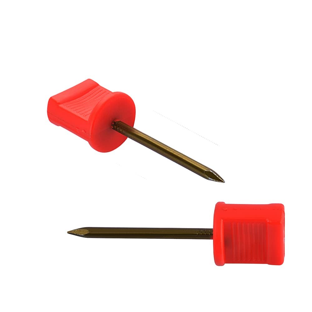 Archery Target Pins 20pc Manganese Steel Fix Paper Face Foam Straw 2.5Inch