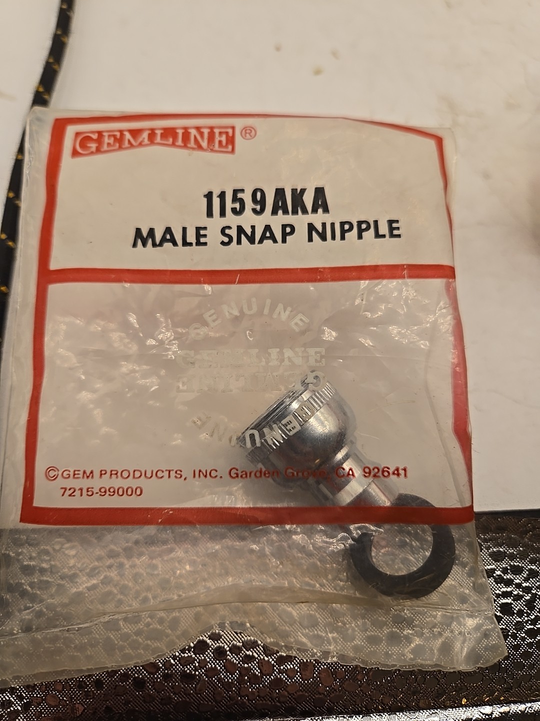 Gemline 1159 AKA Male Snap Nipple (9C7)