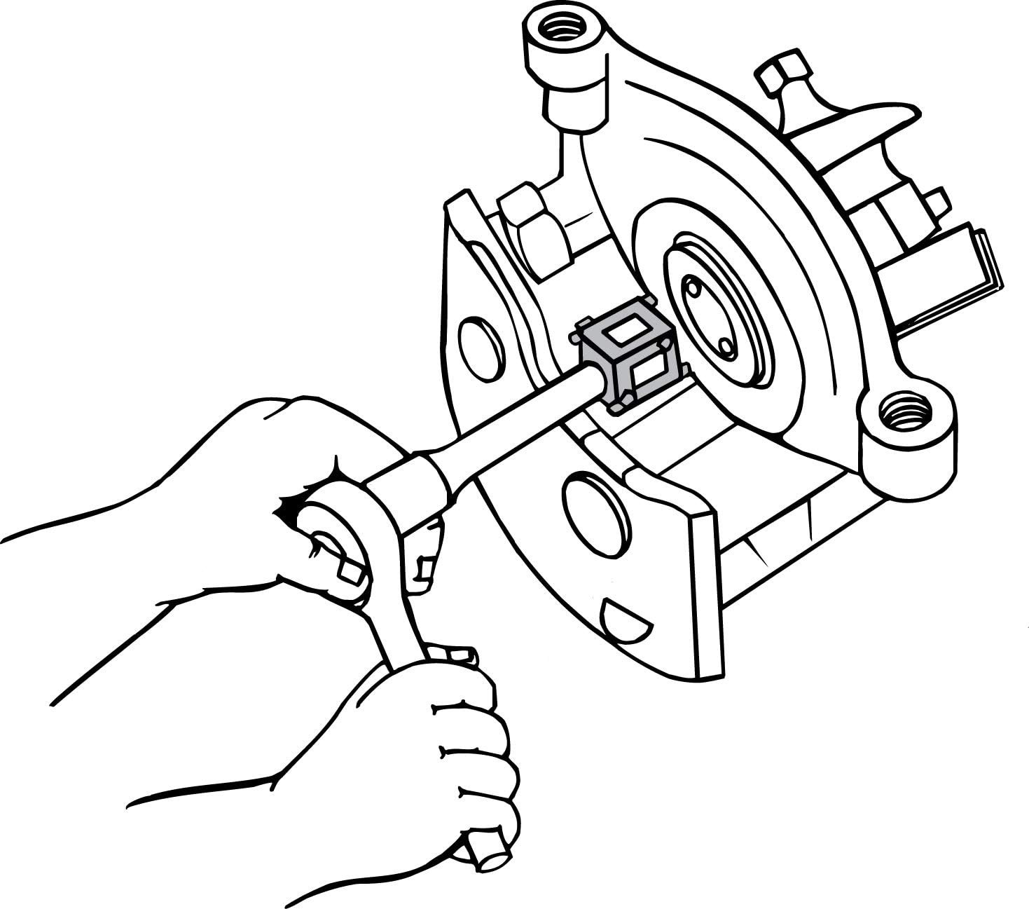 Lisle 28600 Disc Brake Piston Tool