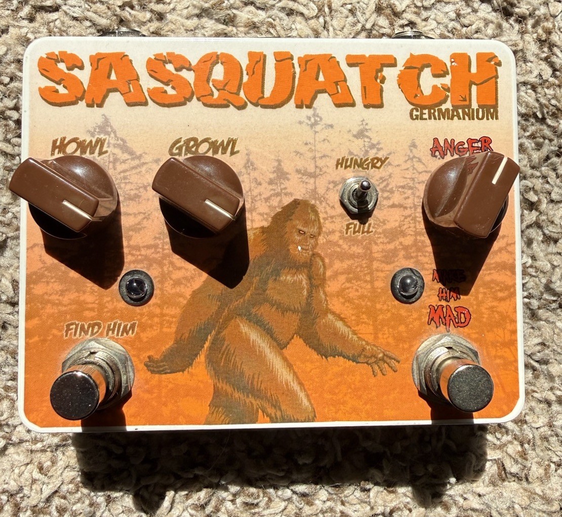 Tortuga Effects Sasquatch Germanium Fuzz Guitar Effects Pedal number 127