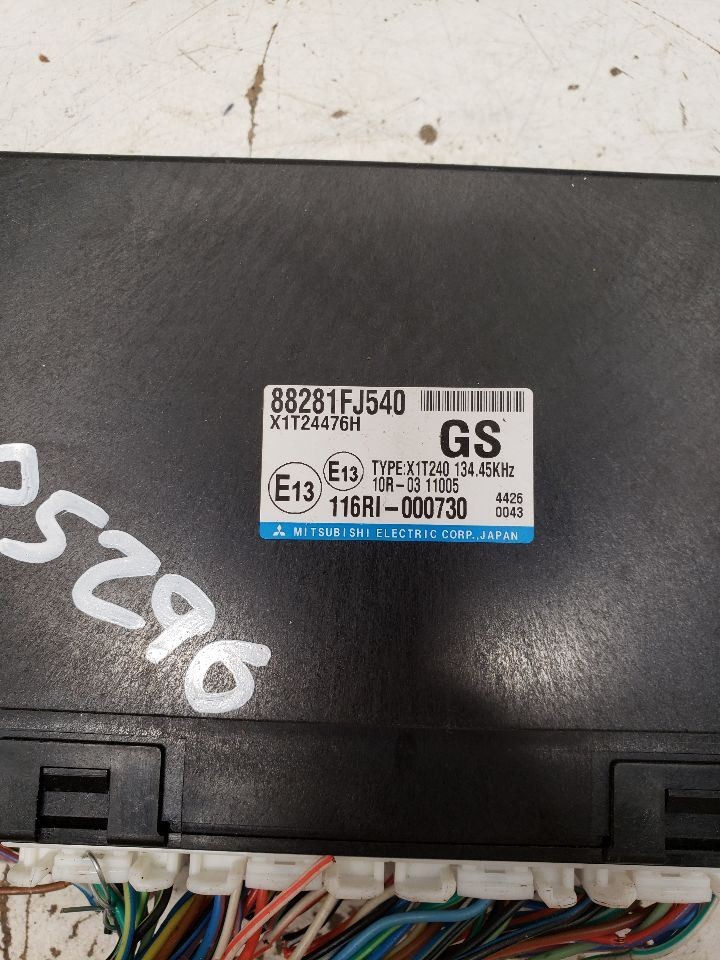 2014 Subaru Impreza Control Module Multifunction Integrated Unit US OEM 1377504