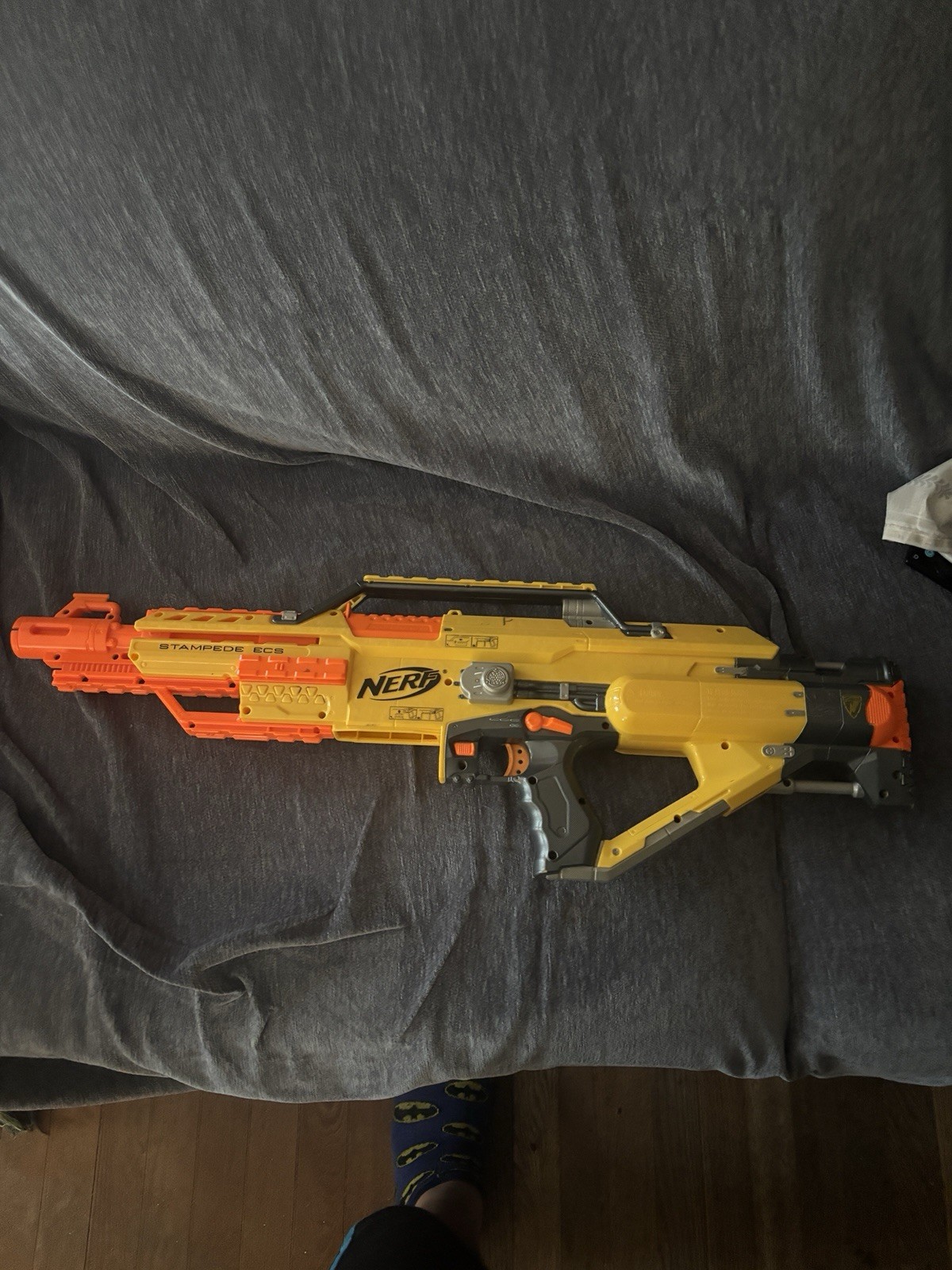 Nerf N-Strike Stampede ECS Motorized Blaster Gun (Probably FOR PARTS)