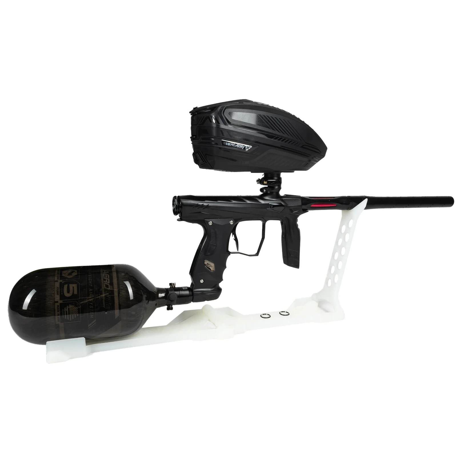 HK Army Joint Folding Paintball Gun Marker Stand CLEAR