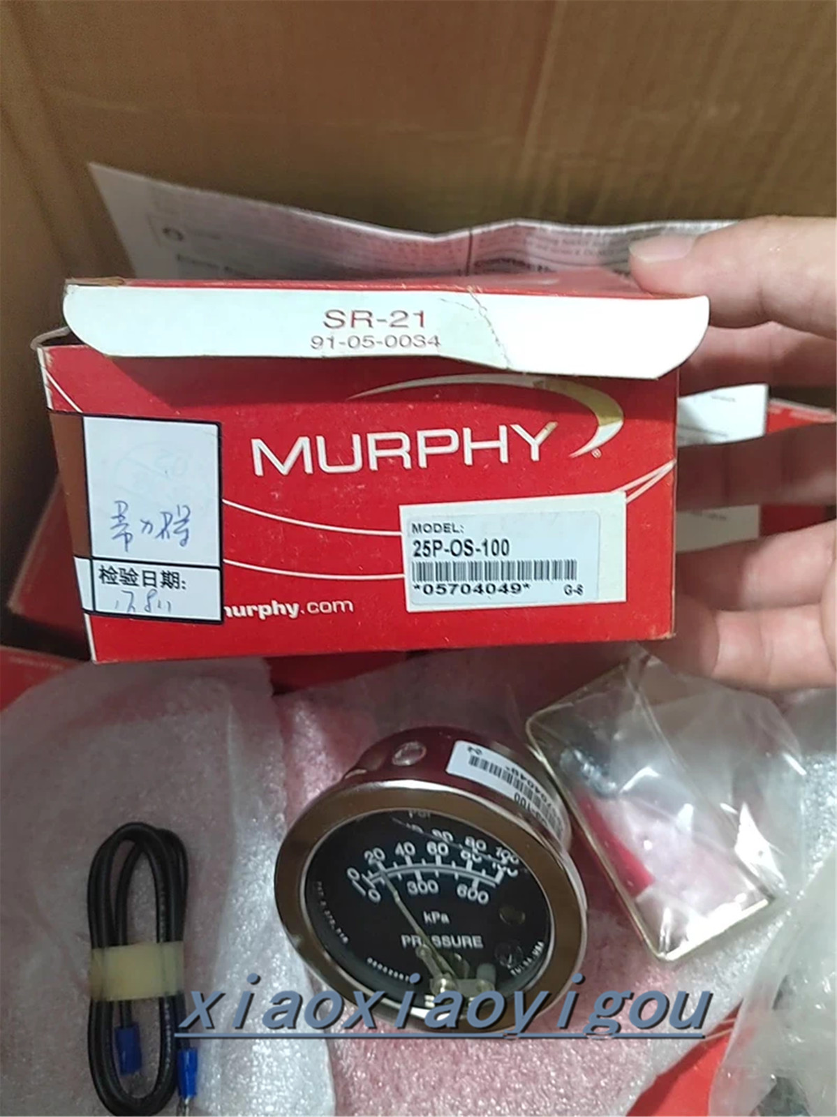 1PCS new MURPHY Pressure Gauge 25P-OS-100