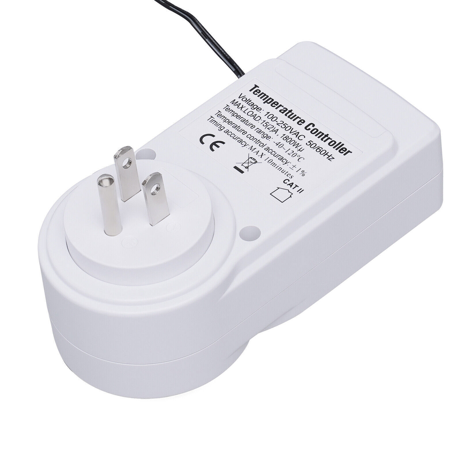 LCD Digital Plug in Thermostat Timer Switch Socket Temperature Controller Switch