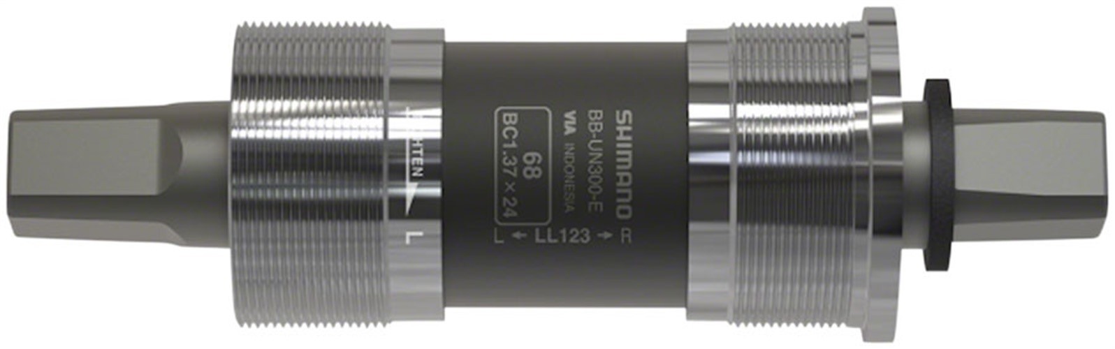 Shimano BB-UN300-E Bottom Bracket - English, 68 x 122.5mm Spindle, Square Taper