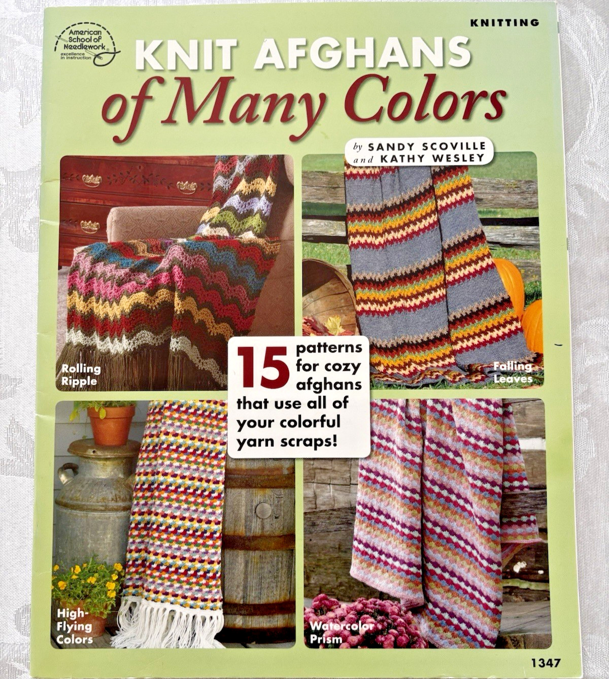 Knit Afghans of Many Colors