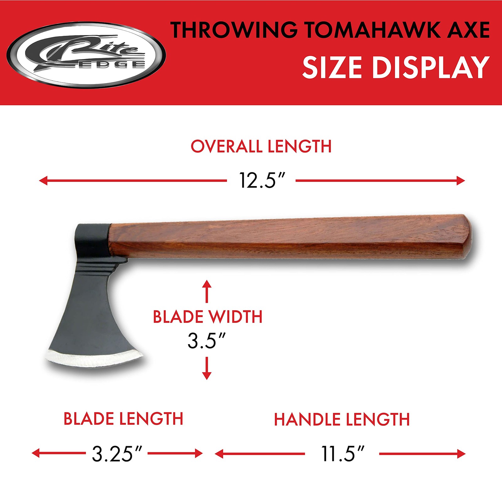 SZCO Supplies Throwing Tomahawk Axe, Black