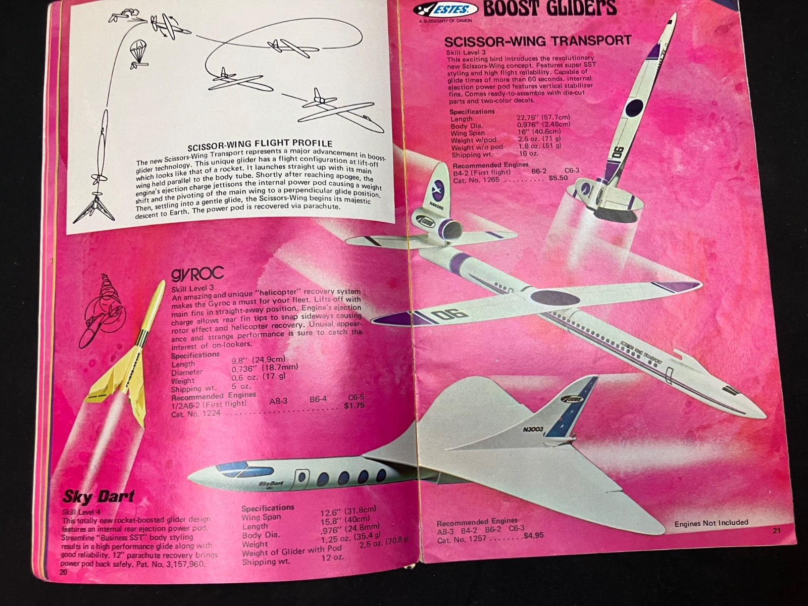 Estes 1975 Model Rocket Catalog - Extremely Rare