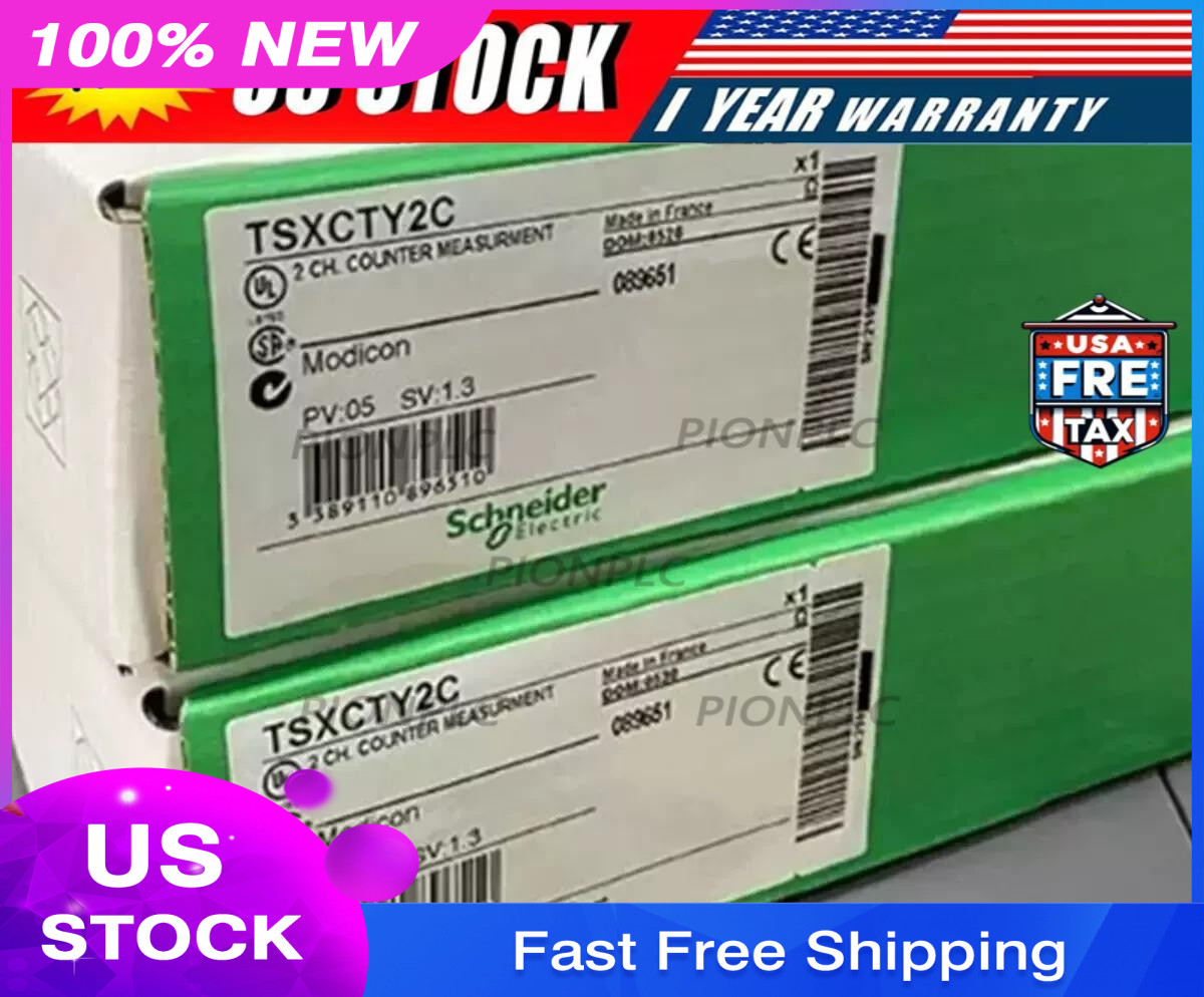 New In Box SCHNEIDER TSXCTY2C 2-Channels Counter Measurement Module