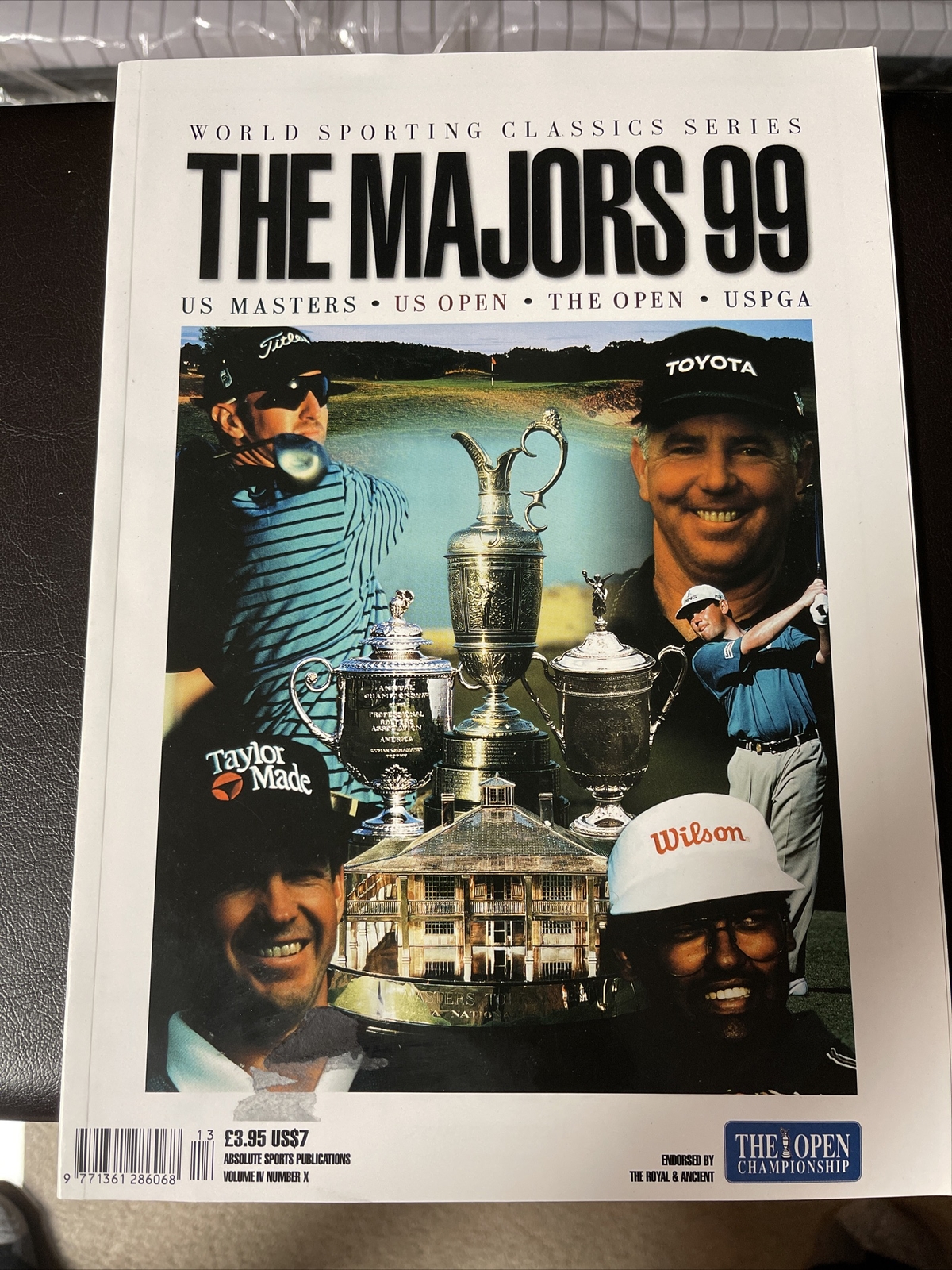 World Sporting Classics Series THE MAJORS 99 Golf Program - Masters Open USPGA