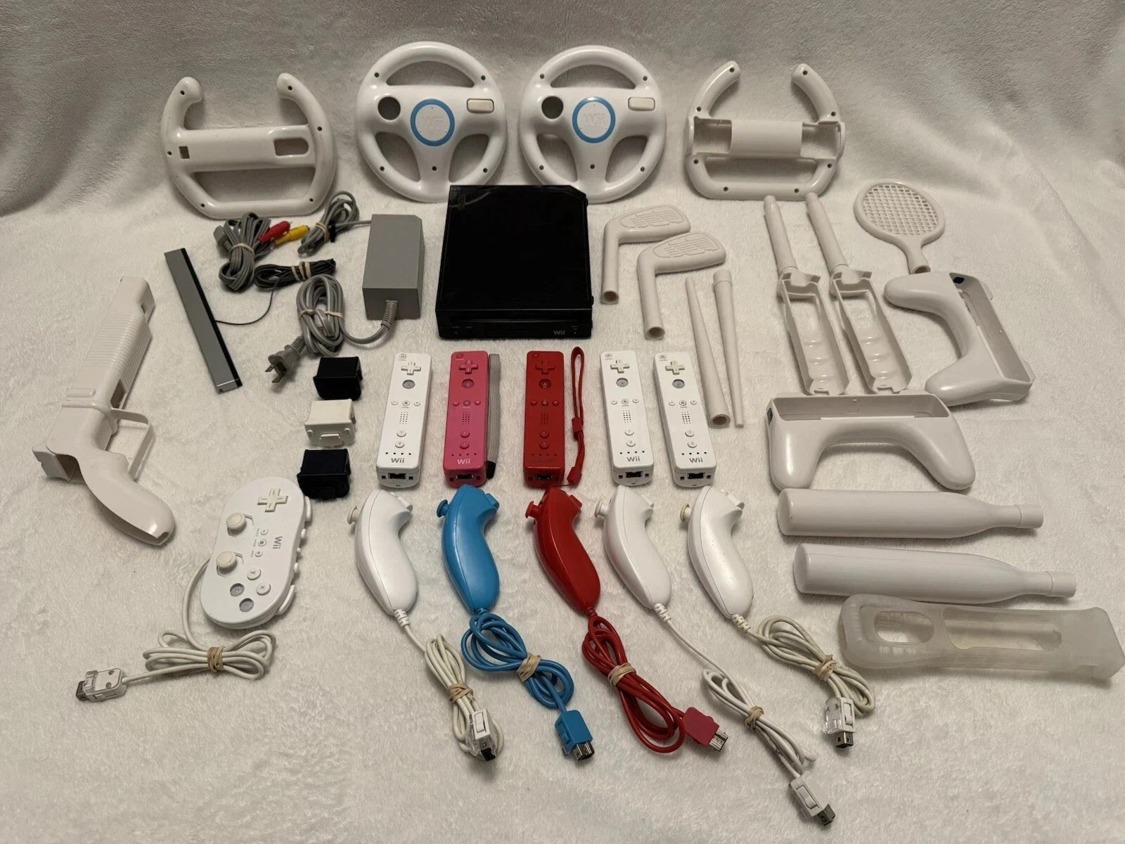 Nintendo Wii Controller Authentic OEM Wii Remote Motion Plus Nunchuck CHOOSE