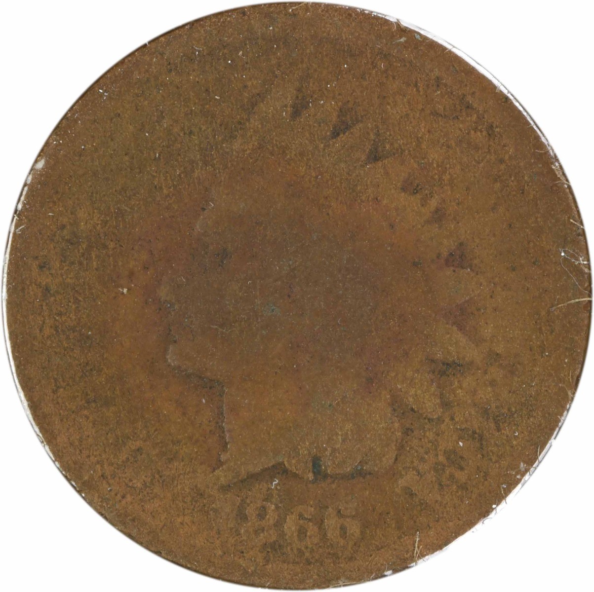 1866 Indian Cent G Uncertified #1135
