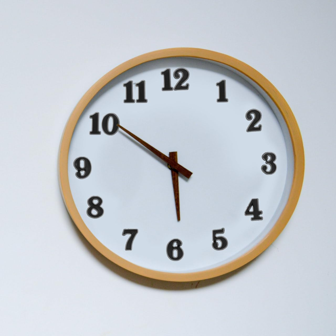 5 Sets Clock Numbers Self Adhesive Black Arabic Number DIY Digital Clock Accesso