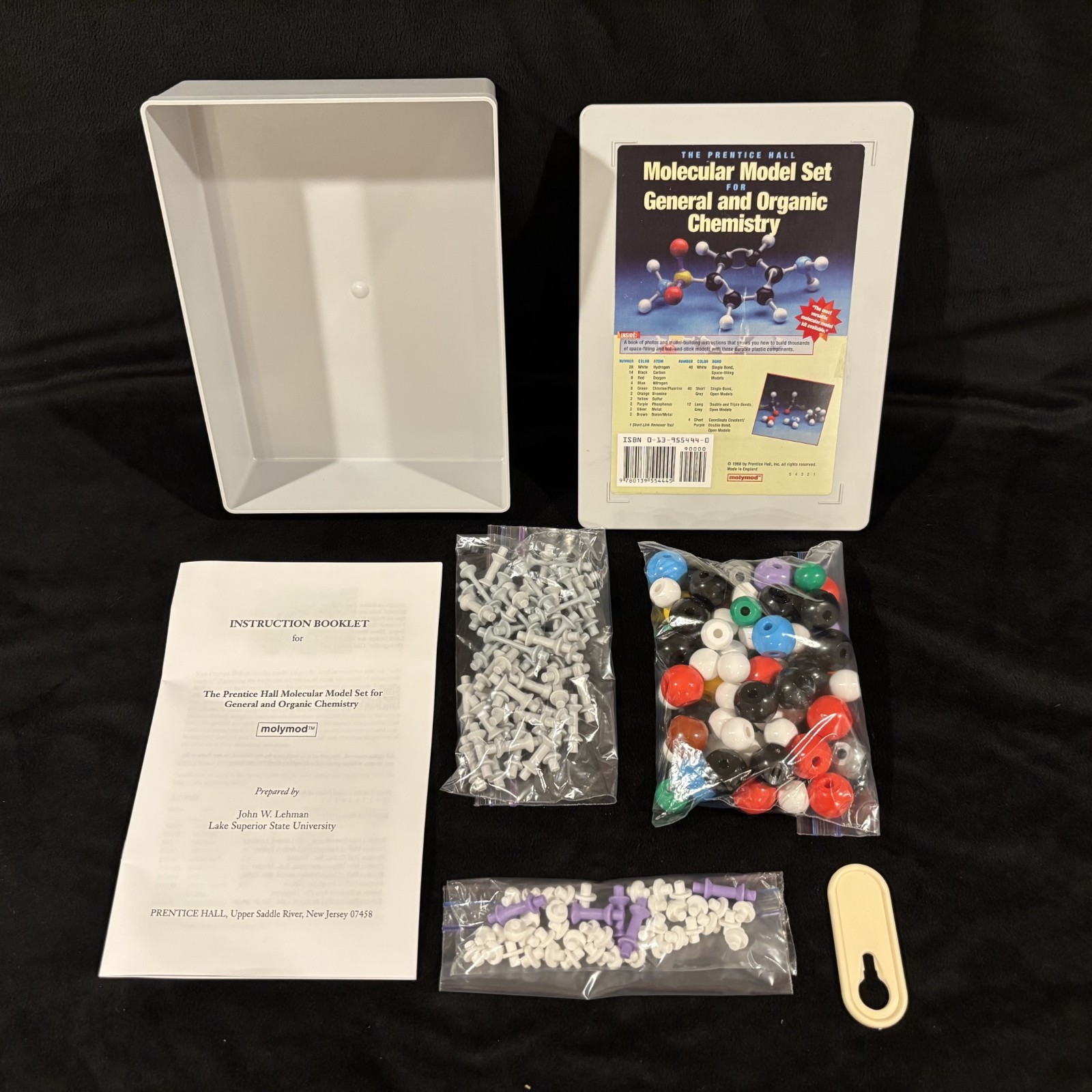 Molecular Model Set For General And Organic Chemistry Molymod Prentice Hall