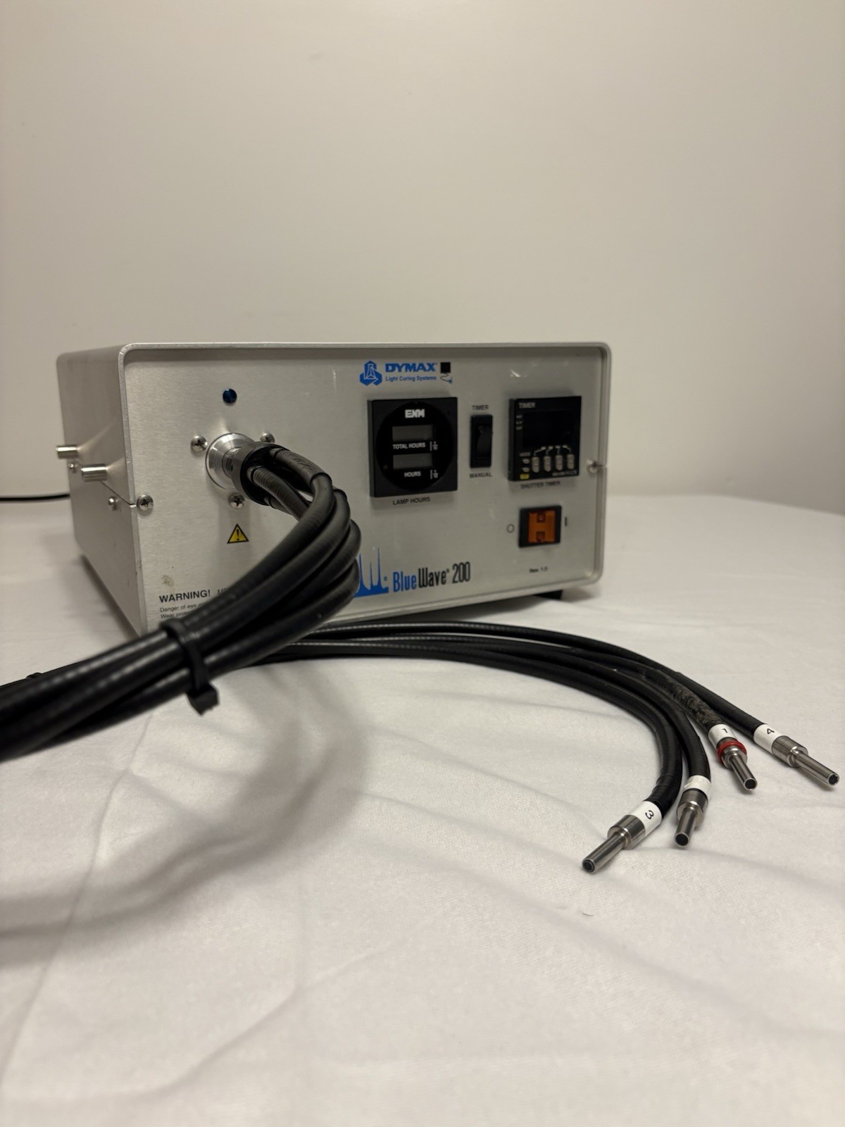Dymax BlueWave 200 UV Curing Spot Light, US version 120 VAC plug, Rev 1.0