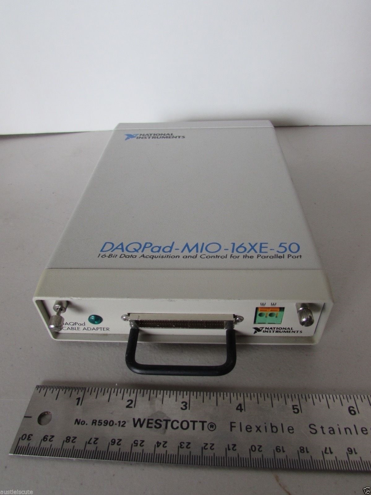 National Instruments DAQPad-MIO-16XE-50 Parallel Port Control