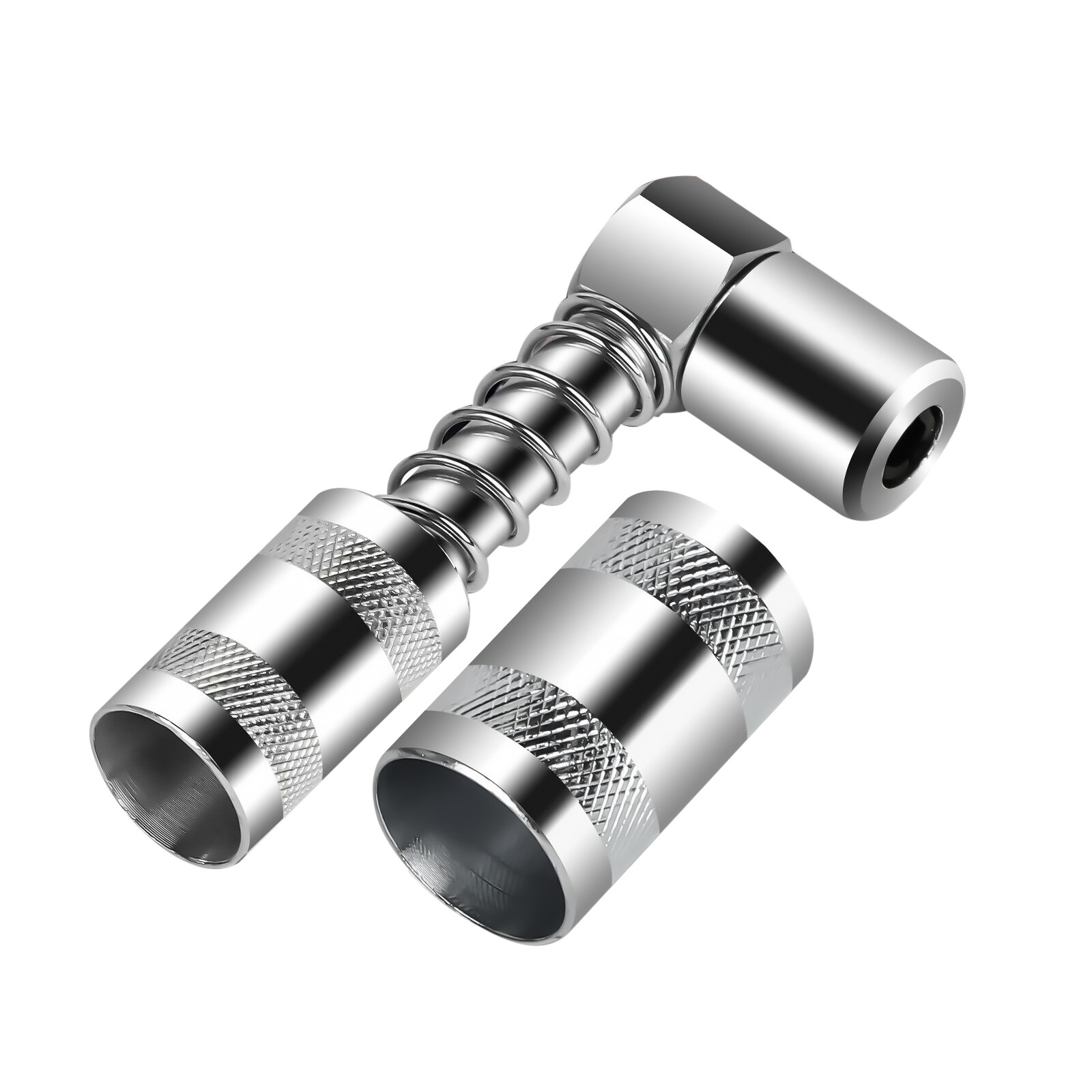 1 Set Grease Nozzle Adapter Grease Gun-Accessory 90 Degree Coupler Adapter Tool