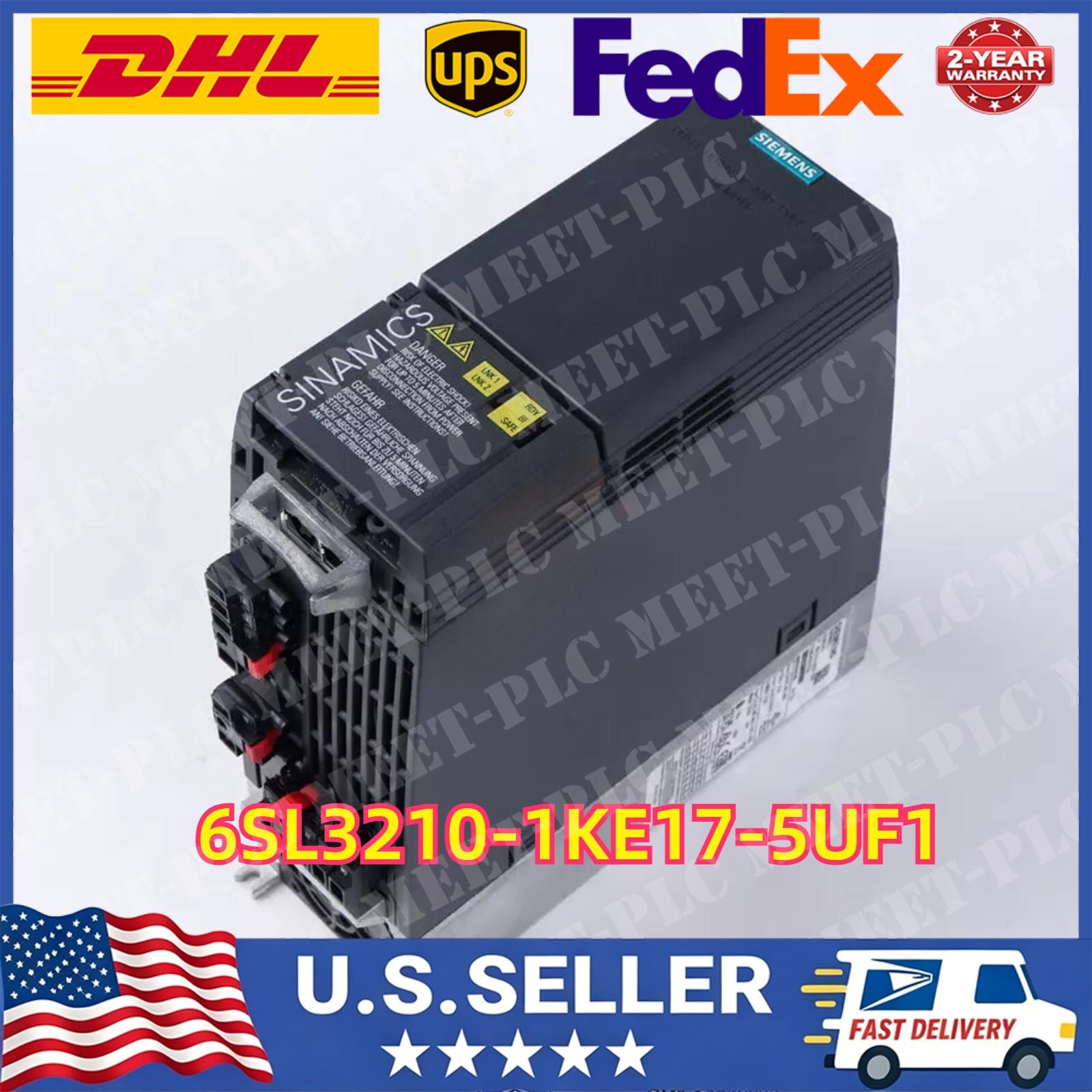 New Siemens 6SL3 210-1KE17-5UF1 6SL3210-1KE17-5UF1 SINAMICS G120C Rated Power