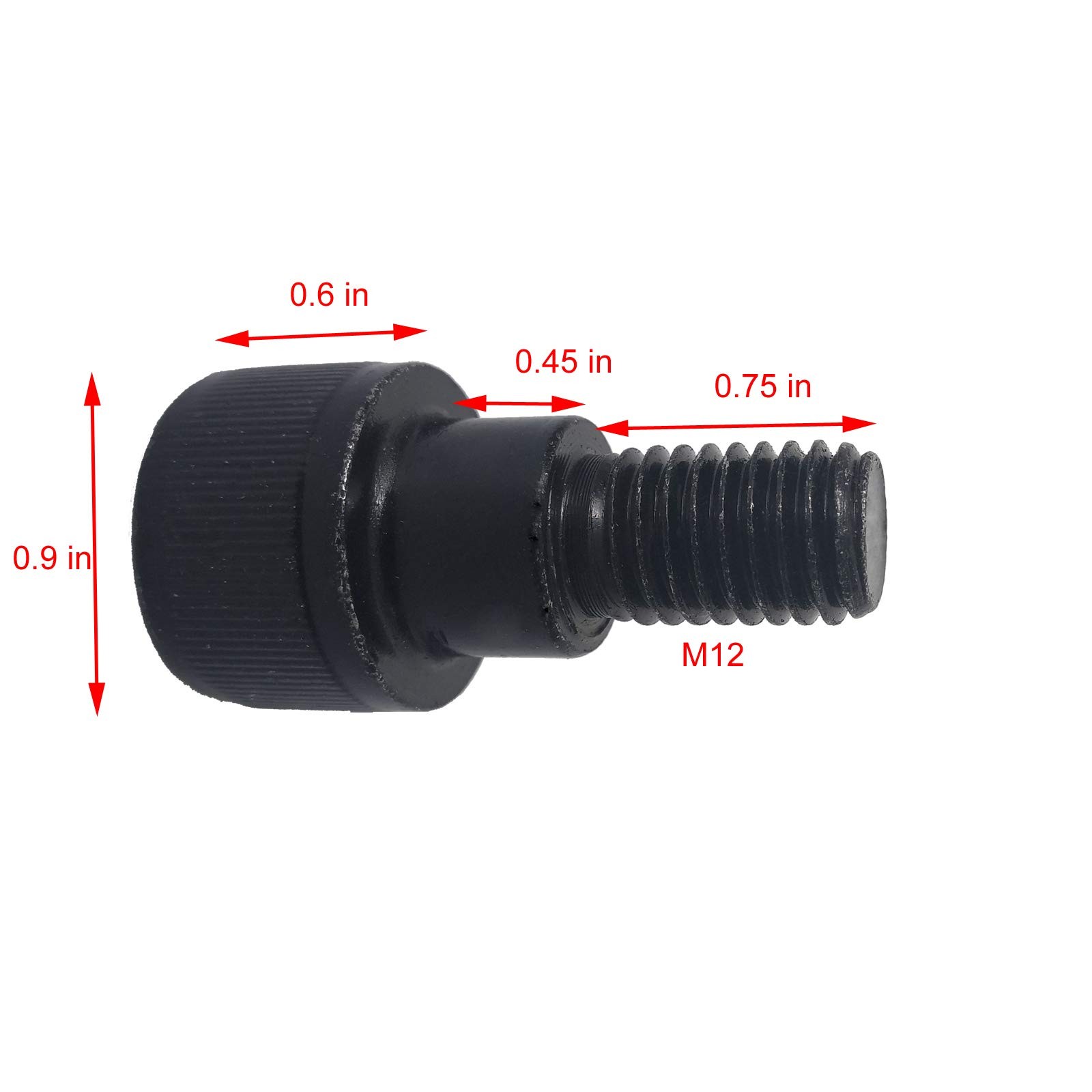 Hex socket Replacement Bolts Barbell Screw for Olympic 14mm Hexagon