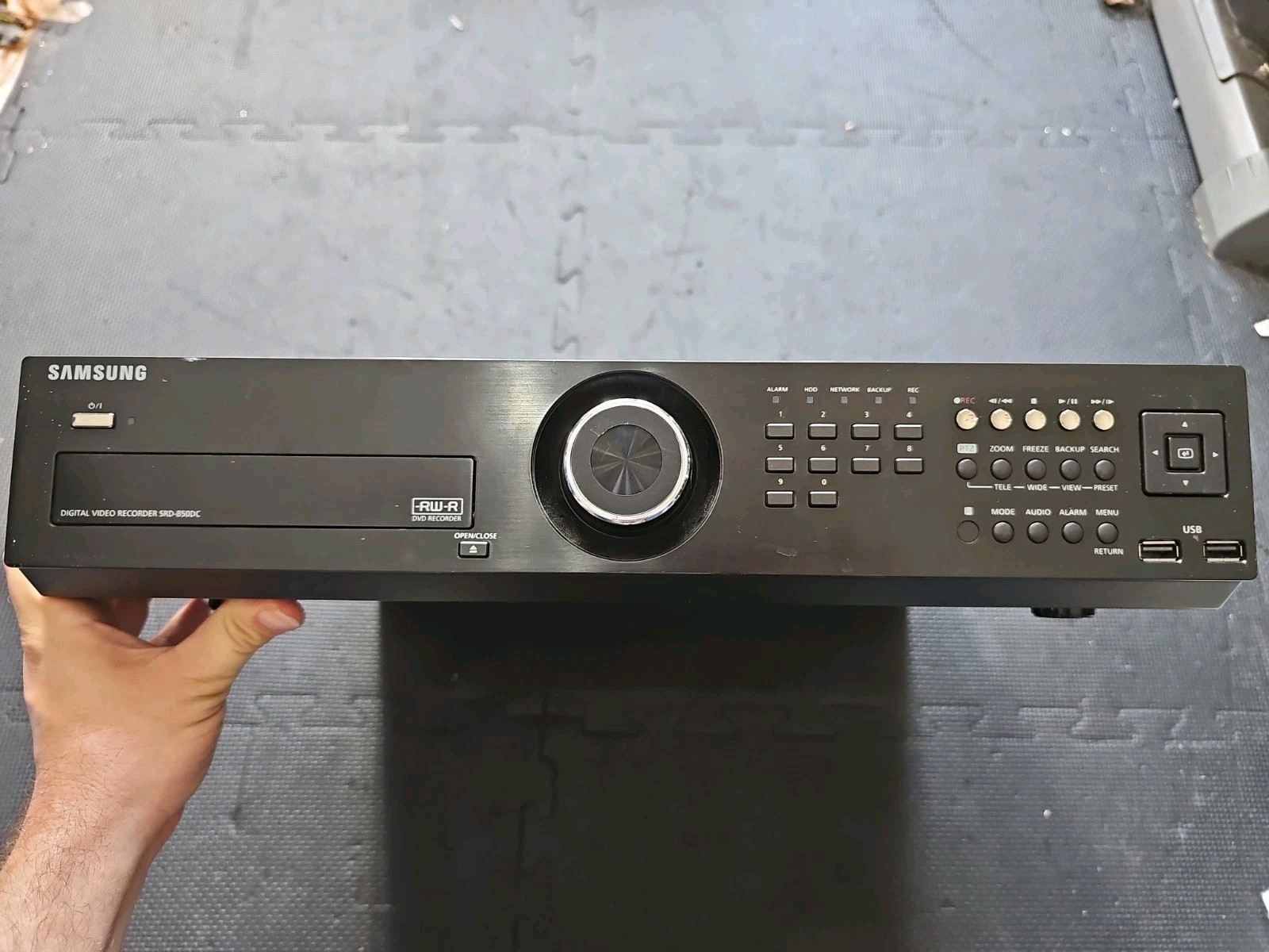 Samsung SRD-850DC CCTV Digital Recorder DVR, Supports 5x SATA HDDs, DVD-RW Drive