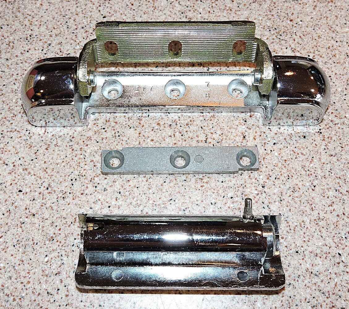 Kason 10218000004 OEM Adjustable Spring Chrome Hinge 7/8" Offset 218 Series