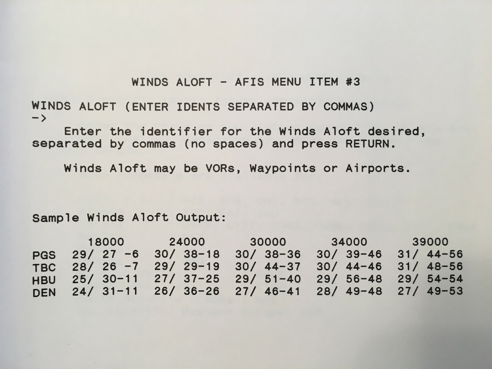 Global-Wulfsberg AFIS Airborne Flight Information System Operator's Manual